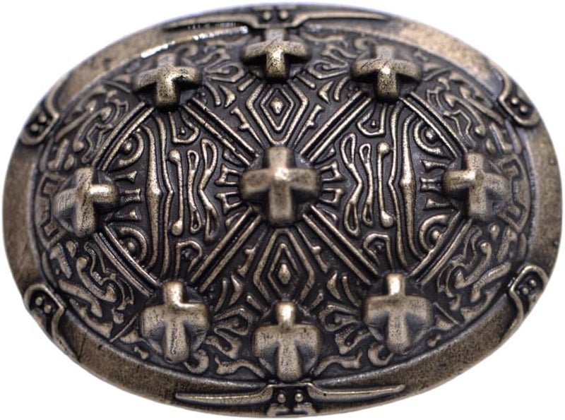 LANGHONG Norse Viking Brooch For Men Turtle Brooch Talisman Jewelry, Gift For Men - Image 1